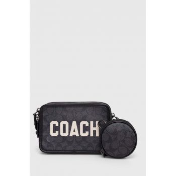 Coach borseta culoarea gri