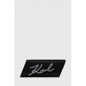 Karl Lagerfeld poseta culoarea negru de firma originala