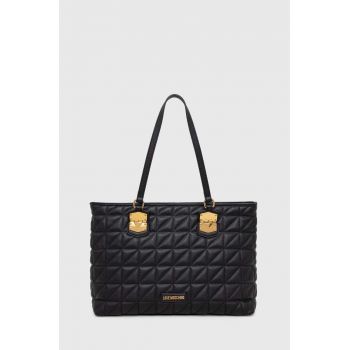 Love Moschino poseta culoarea negru