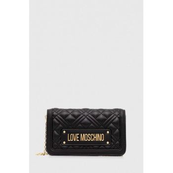 Love Moschino poseta culoarea negru de firma originala