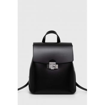 United Colors of Benetton rucsac femei, culoarea negru, mic, neted