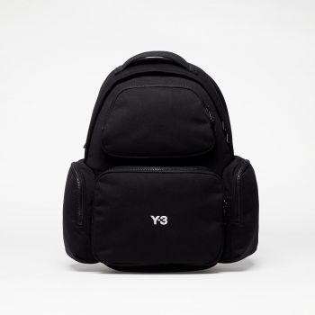 Y-3 Backpack Black la reducere