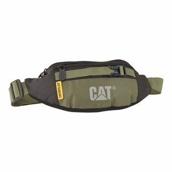 Borseta Caterpillar V Power A, Material 210d Polyester, Buzunar Cu Fermoar - Army/negru ieftin