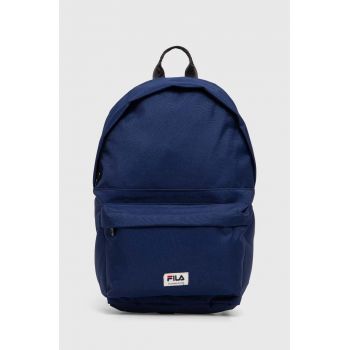 Fila rucsac culoarea albastru marin, mare, neted ieftin