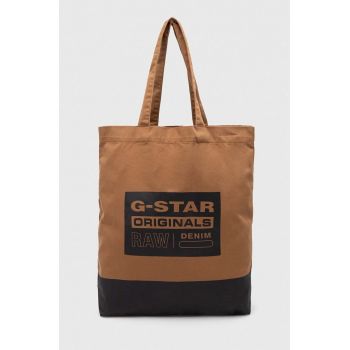 G-Star Raw geanta culoarea maro ieftina