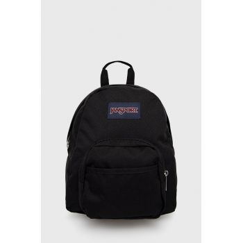 Jansport rucsac culoarea negru, mic, neted