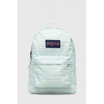 Jansport rucsac culoarea turcoaz, mare, modelator