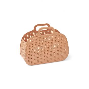 Liewood geanta cosmetice Adeline Basket culoarea portocaliu de firma originala