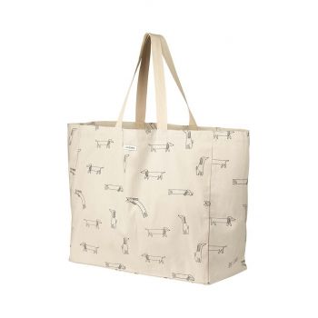 Liewood geanta de bumbac Maxi Totebag culoarea bej