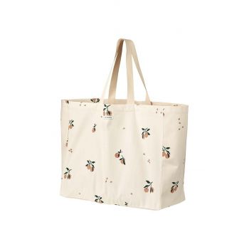 Liewood geanta de bumbac Maxi Totebag culoarea portocaliu
