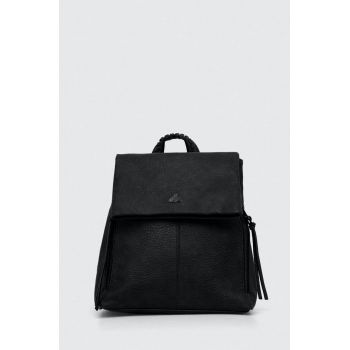 Medicine rucsac femei, culoarea negru, mare, neted