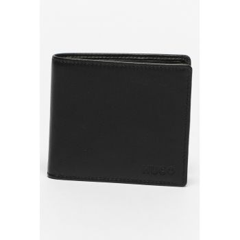 Portofel pliabil de piele Subway