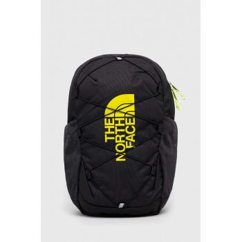 The North Face ghiozdan copii culoarea gri, mare, modelator