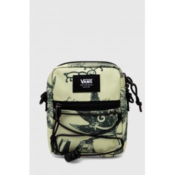 Vans borseta culoarea verde