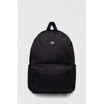 Vans rucsac culoarea negru, mare, neted