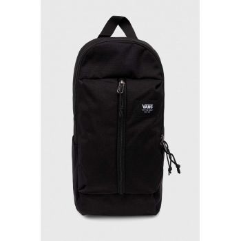 Vans rucsac culoarea negru, mare, neted