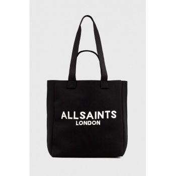 AllSaints geanta IZZY culoarea negru