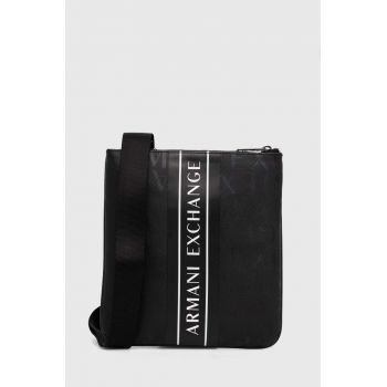 Armani Exchange borseta culoarea negru