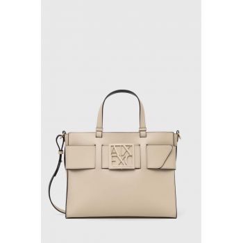 Armani Exchange poseta culoarea verde ieftina