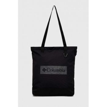 Columbia poșetă Zigzag culoarea negru 2032551