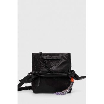 Desigual poseta culoarea negru