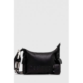 Desigual poseta culoarea negru