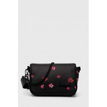 Desigual poseta culoarea negru