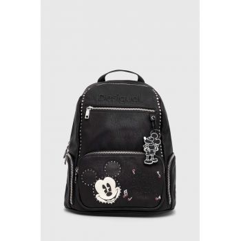 Desigual rucsac x Disney culoarea negru, mare, cu imprimeu