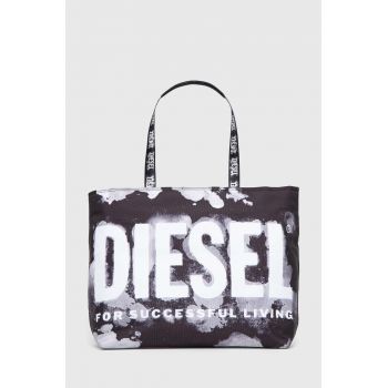 Diesel geanta culoarea negru