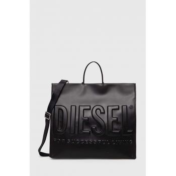 Diesel geanta culoarea negru