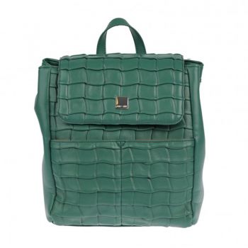 Lamonza Rucsac de Dama Darina 30x16x25 cm Verde ieftin