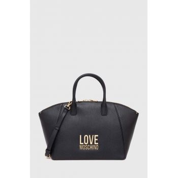 Love Moschino poseta culoarea negru