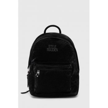 Steve Madden rucsac Bpace femei, culoarea negru, mare, neted