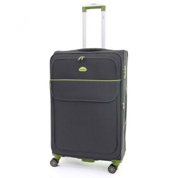 Troler Superlight, 78X47x29 cm, 3.6 kg, extensibil 30%, gri / verde