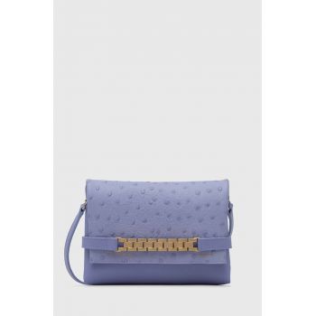 Victoria Beckham poșetă de piele culoarea violet B423AAC005344A