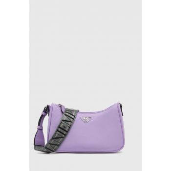 Emporio Armani poseta culoarea violet ieftina