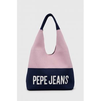 Pepe Jeans poseta culoarea albastru marin