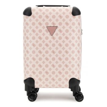 Troler cu model monograma pentru cabina Wilder -32 l - Bej deschis