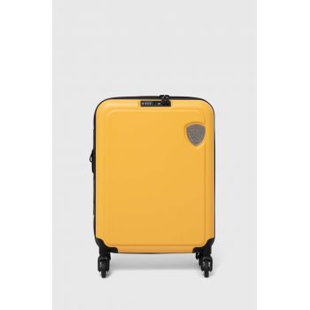 Blauer valiza culoarea galben S4CABIN01/BOI ieftina