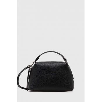 Gianni Chiarini poșetă de piele culoarea negru, BS 8145/COMM GRN