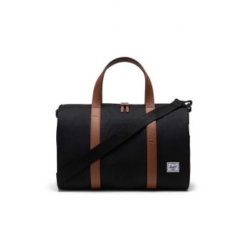 Herschel geanta Novel Carry On Duffle culoarea negru ieftina