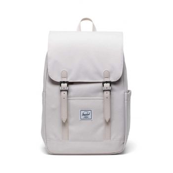 Herschel rucsac Retreat Small Backpack culoarea bej, mare, neted