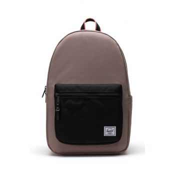 Herschel rucsac Settlement Backpack Taupe mare, neted