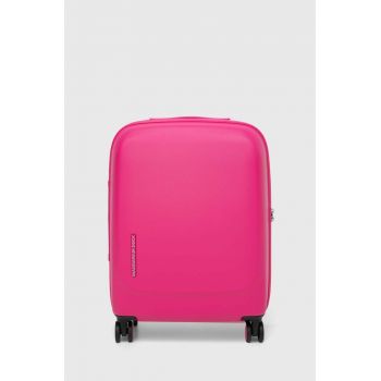 Mandarina Duck valiza culoarea roz ieftina