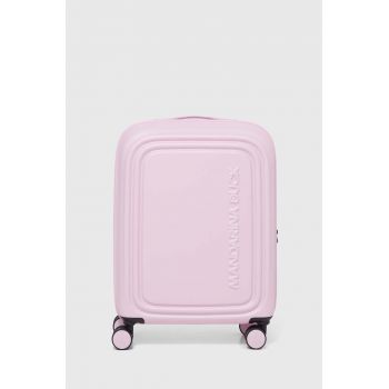 Mandarina Duck valiza culoarea roz de firma originala