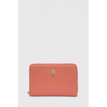U.S. Polo Assn. portofel femei, culoarea roz