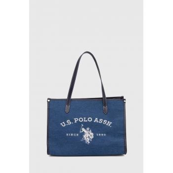 U.S. Polo Assn. poseta culoarea albastru marin de firma originala