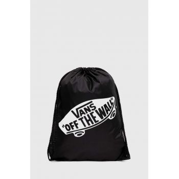 Vans rucsac culoarea negru, cu imprimeu