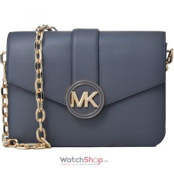 Geanta Michael Kors Carmen 35S2GNML2L-HEATHER-GREY, 23 x 5 x 17, Gri de firma originala