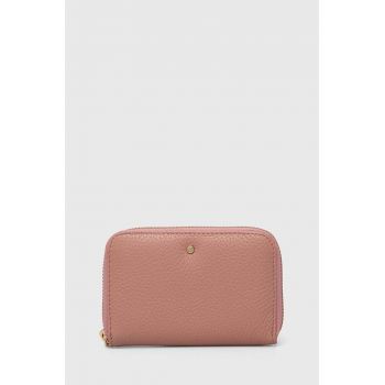 Geox portofel D35K3G-00046 D.WALLET femei, culoarea roz
